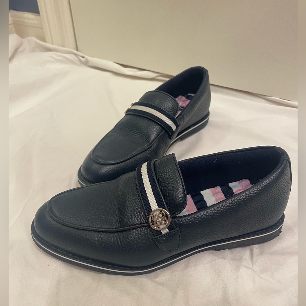 Gfore Blue Leather Golf Shoes